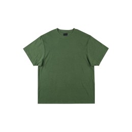 Customized pure green round neck T-shirt Design pure cotton loose T-shirt Personalized T-shirt design Fashion T-shirt design T-shirt supplier T1132 Customized pure green round neck T-shirt Design pure cotton loose T-shirt Personalized T-shirt design Fashion T-shirt design T-shirt supplier T1132